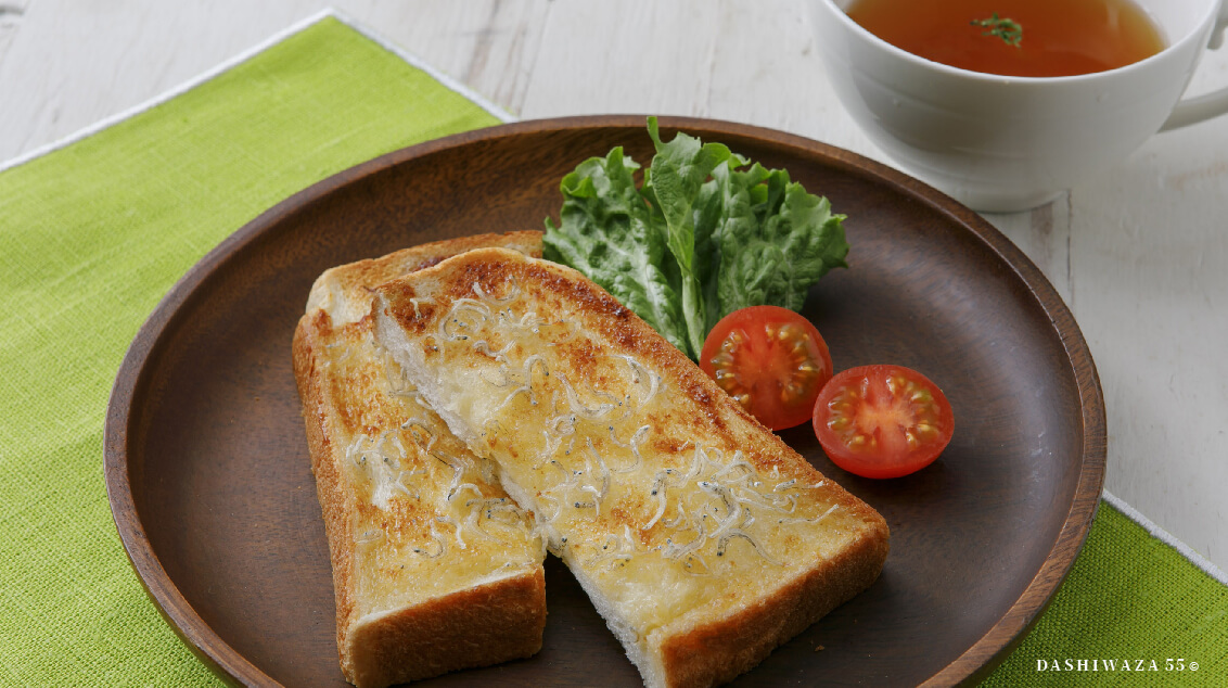 だしマヨ和風トースト