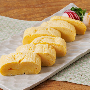 レンジでだし巻きたまご