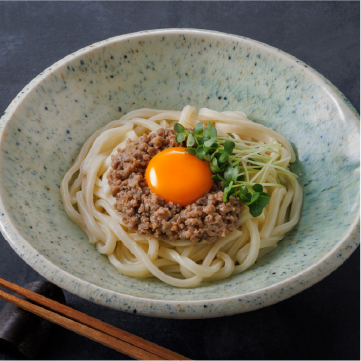 だしまぜ肉みそうどん