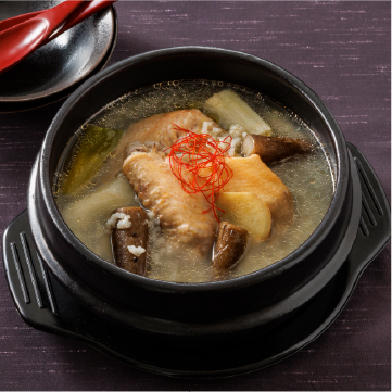 だしサムゲタン風スープ