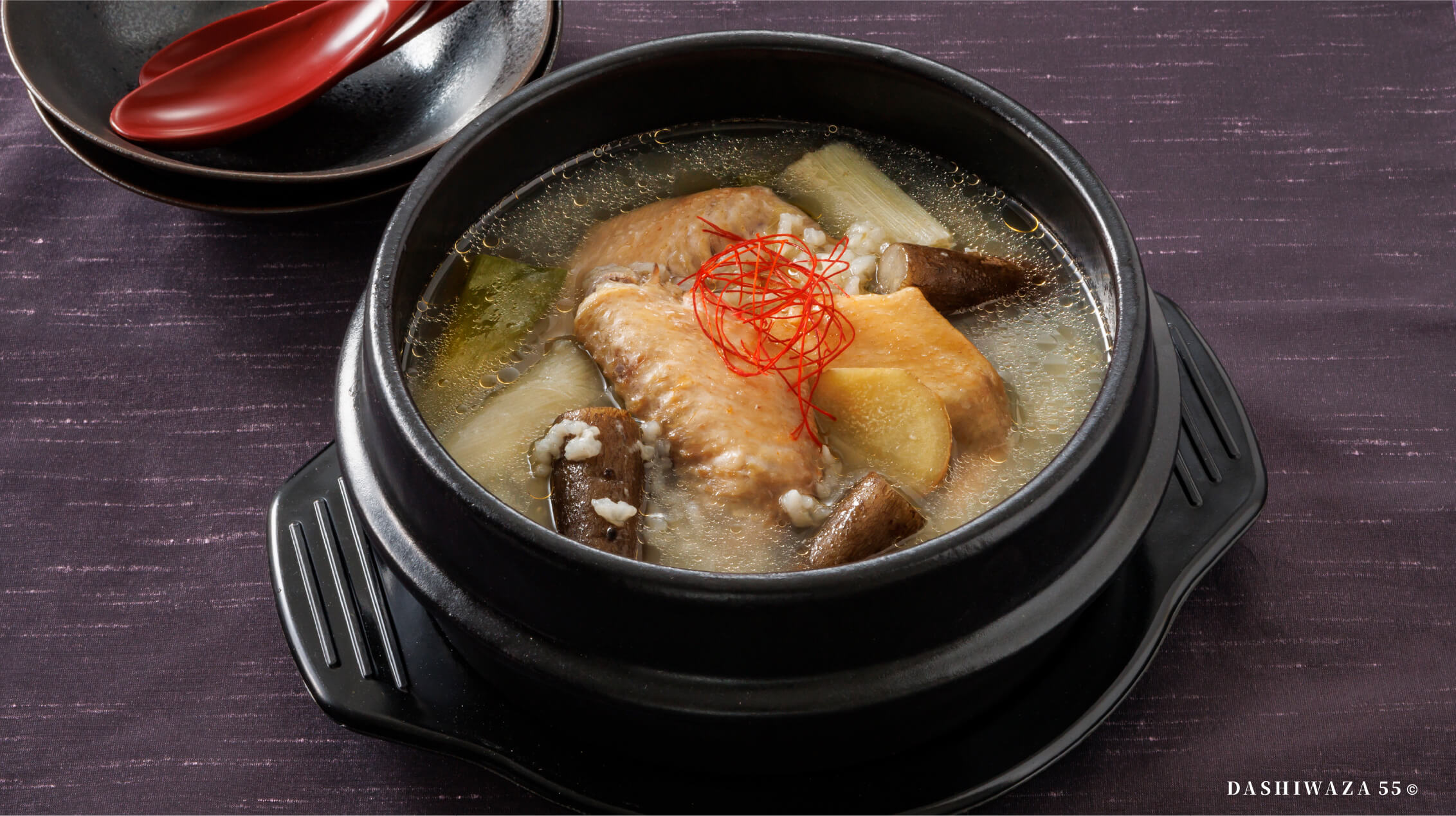 だしサムゲタン風スープ