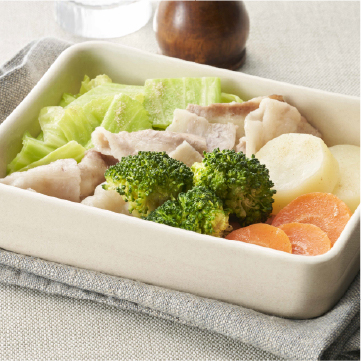 だし香る蒸し野菜