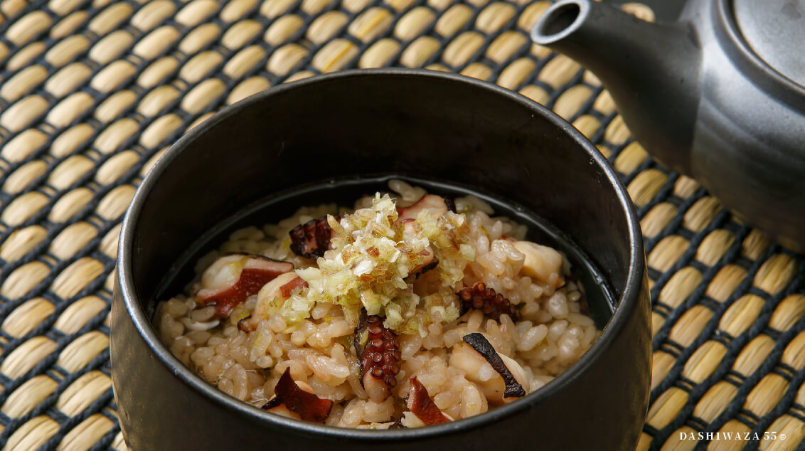 だしかけタコめし