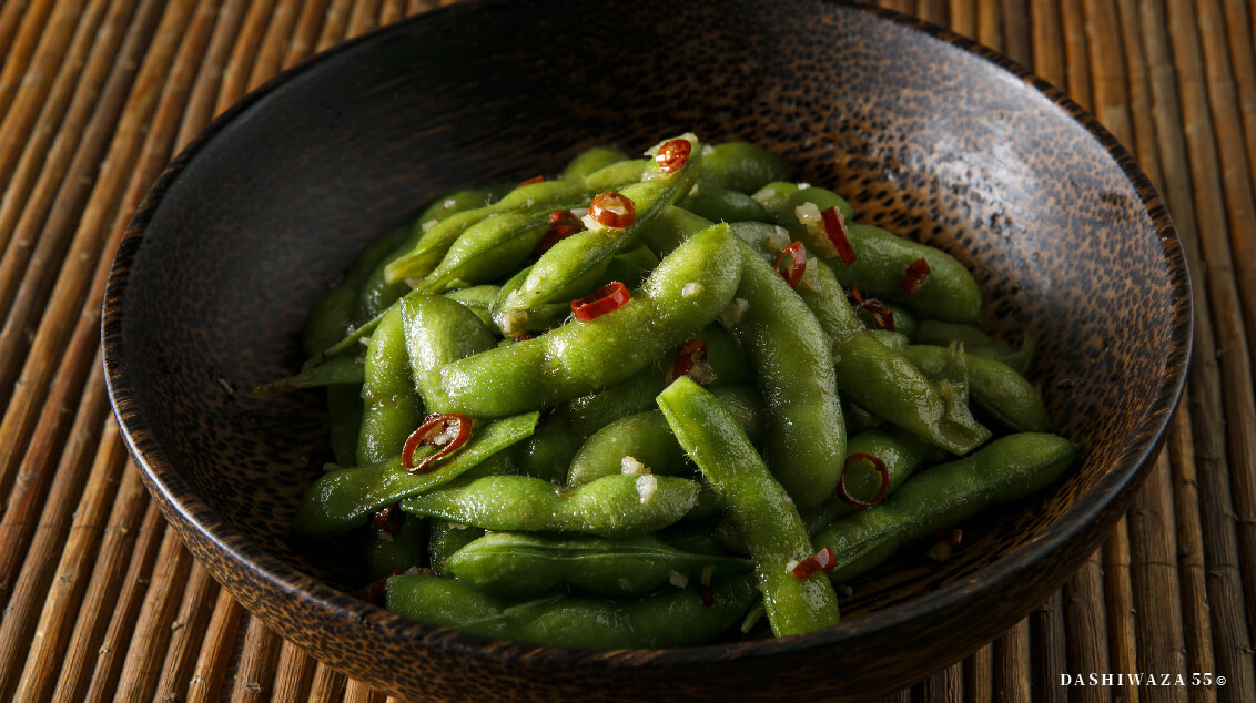 ピリ辛だしシャカ枝豆
