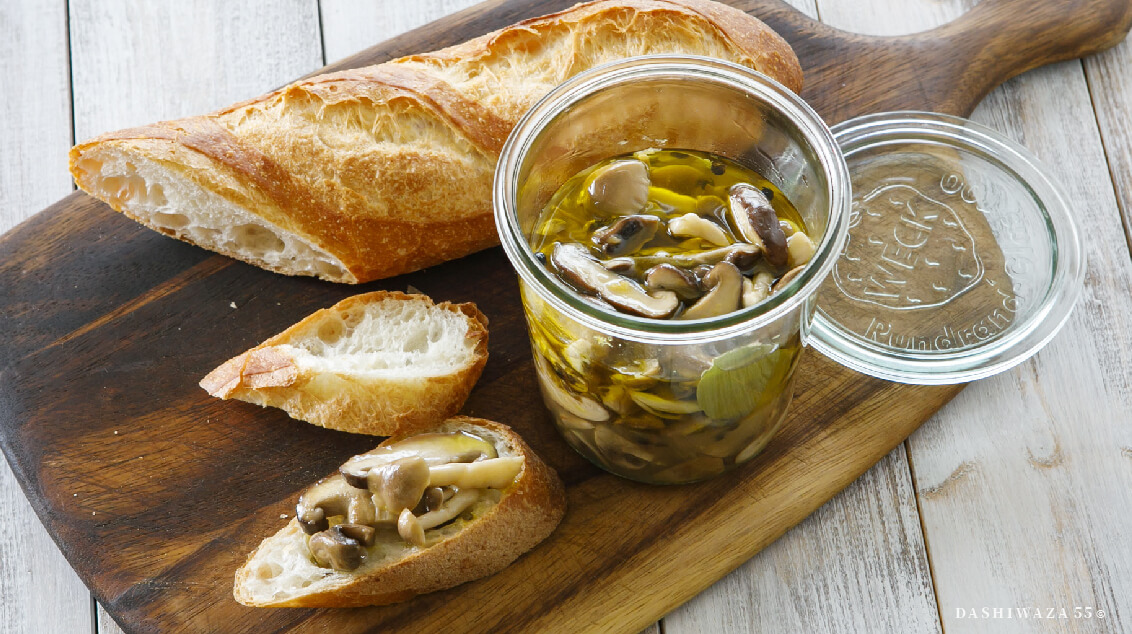 きのこのだしもみマリネ