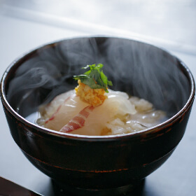 鯛のだしかけ茶漬け