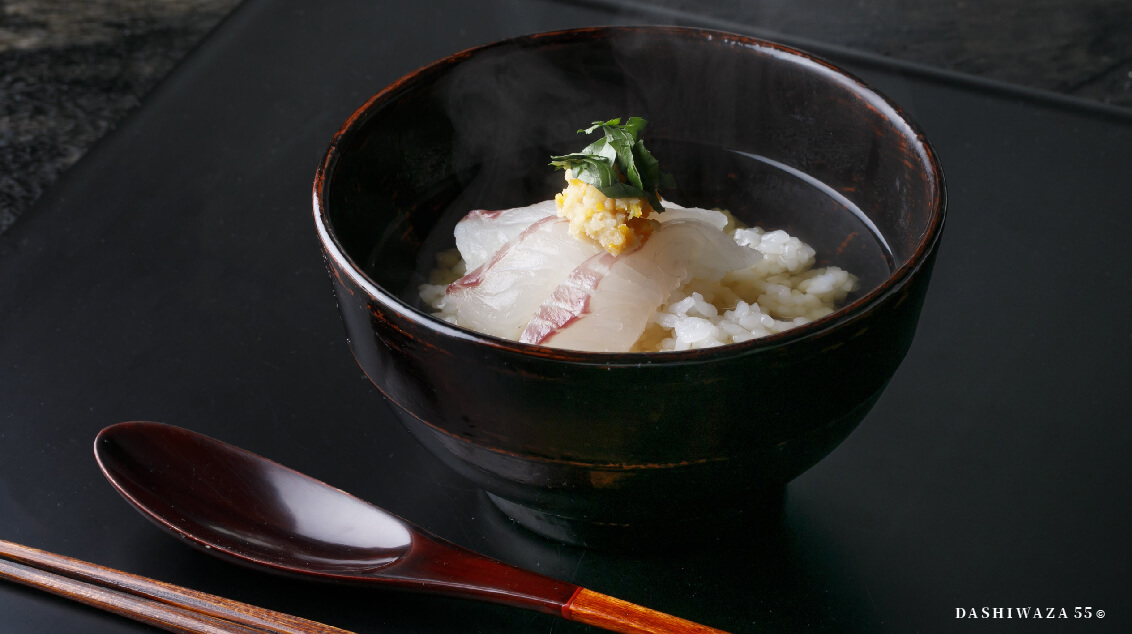 鯛のだしかけ茶漬け