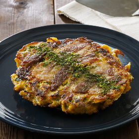 だしホットケーキミックスのふっくらお好み焼き