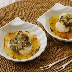 貝柱のだしバター焼き