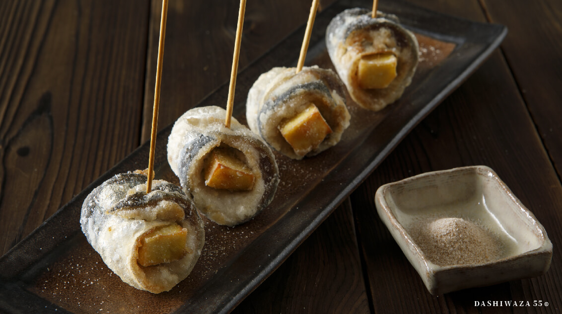 さんまのロール揚げだしパラ