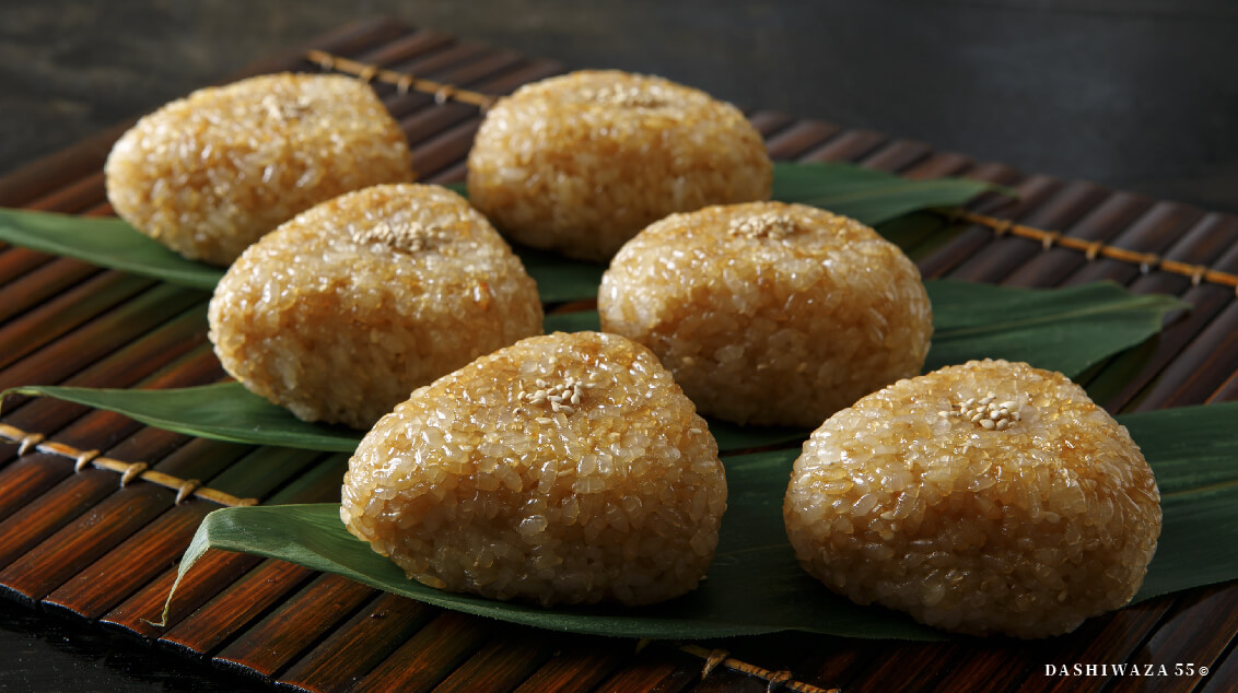 だしご飯の焼きおにぎり