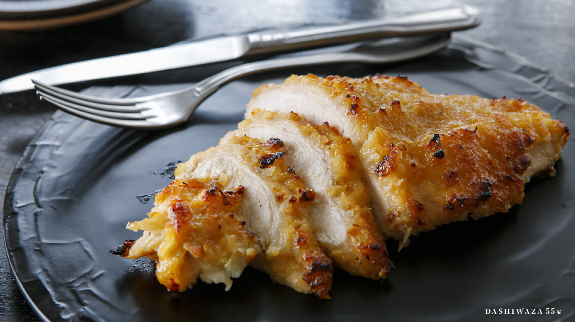 鶏むね肉のだしもみ味噌漬け