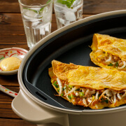 だしマヨ簡単バインセオ（ベトナム風お好み焼き）