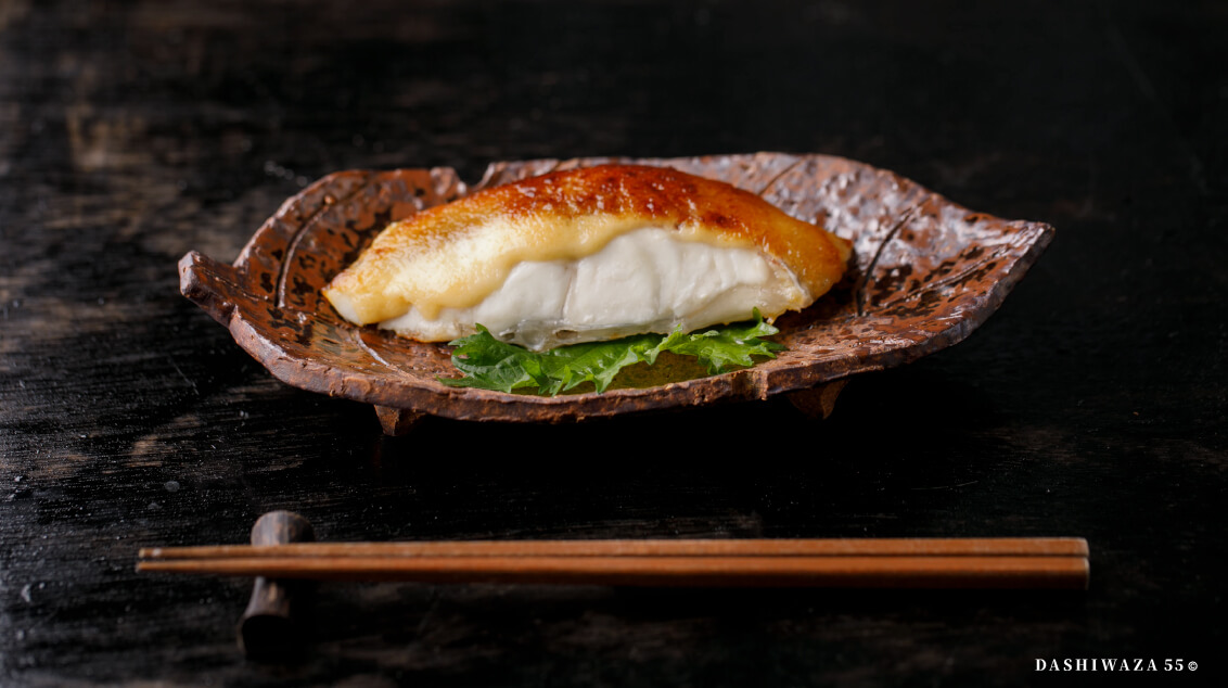 白身魚のだしマヨ焼き