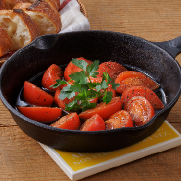 だしパラ焼きトマト