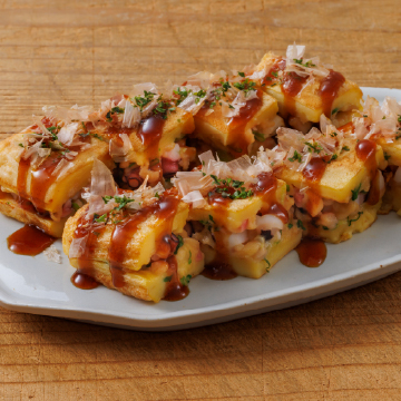 だしまぜ角たこ焼き